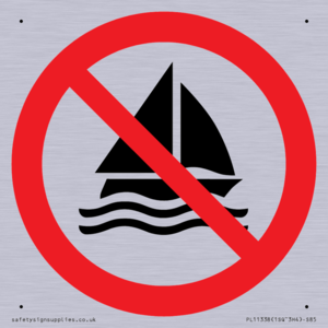 Prohibition: No sailing